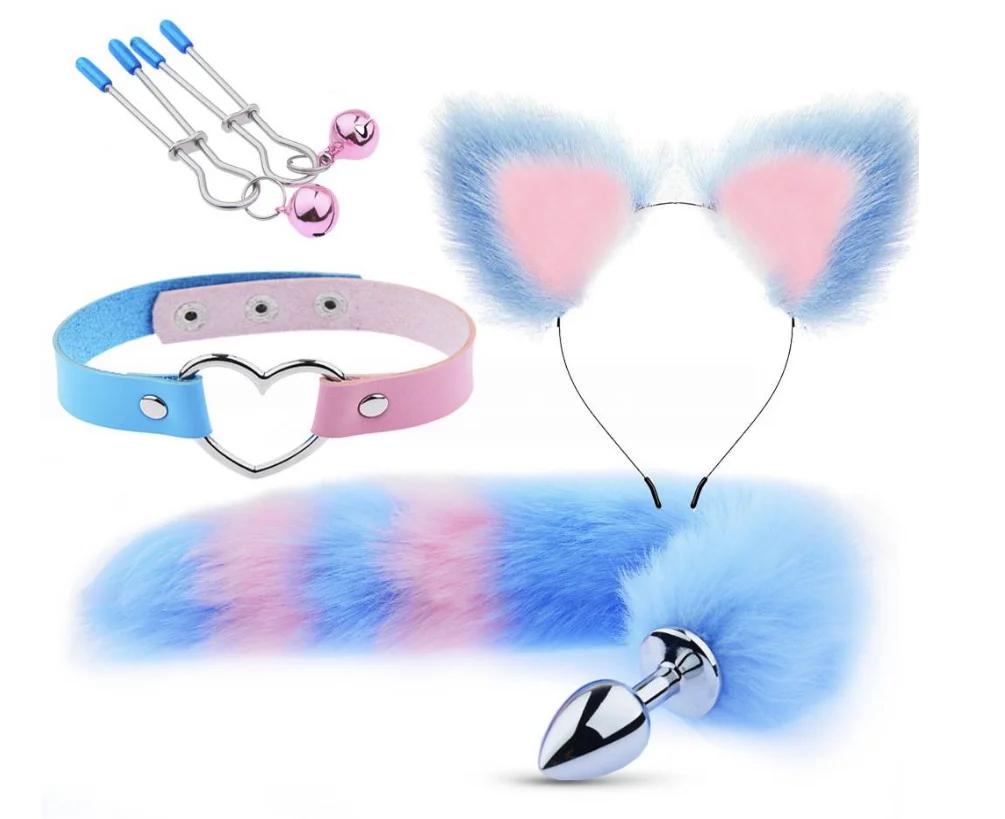 Cat Tail Ears Set