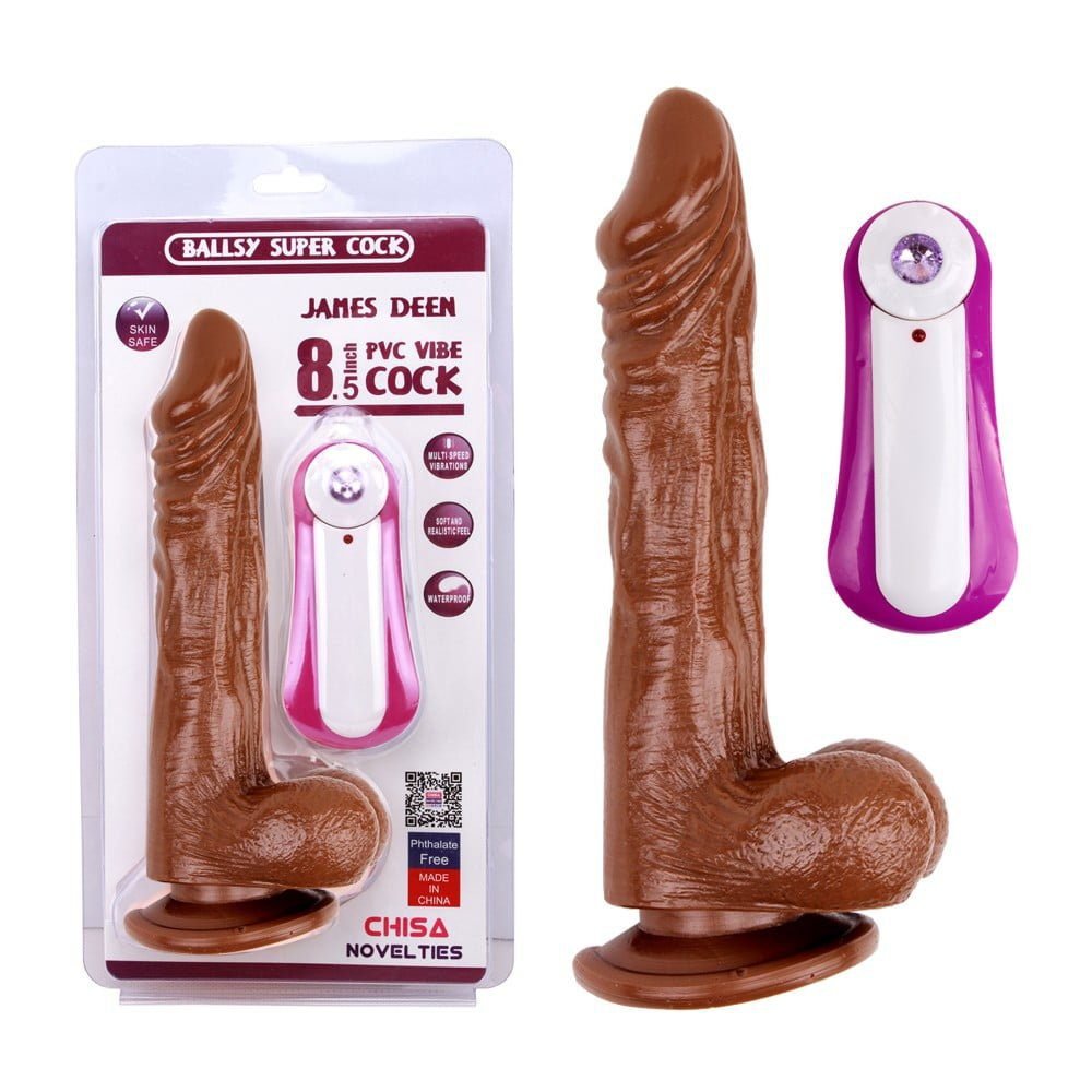 DEEN 8.5" Vibrating Dildo