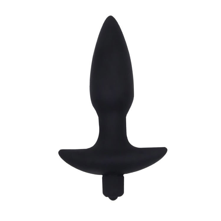 10 Speeds Silicone Vibrating Butt Plug Anal Vibrator