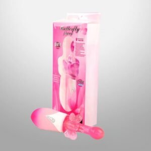 BUTTERFLY CLITORIS 6 FUNCTION ROTATION RABBIT VIBRATOR